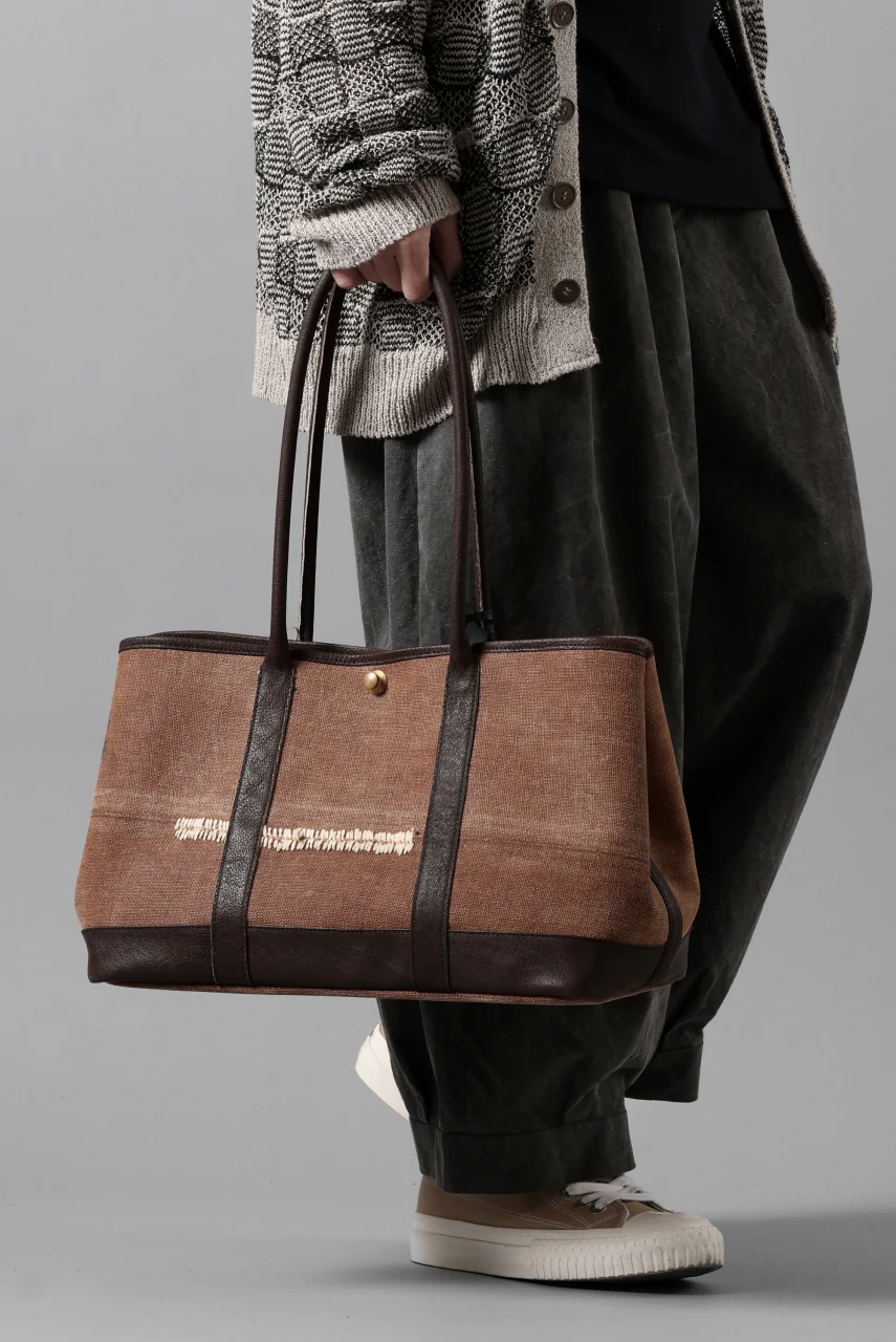 ierib GP Tote Bag / Vintage SAKABUKURO (BROWN) - Image 20