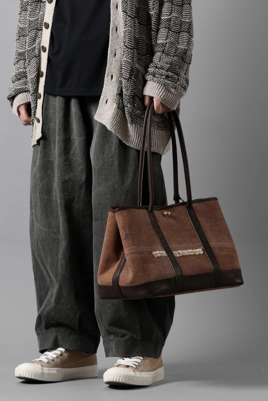 ierib GP Tote Bag / Vintage SAKABUKURO (BROWN) - Image 21