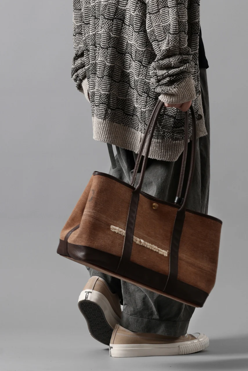 ierib GP Tote Bag / Vintage SAKABUKURO (BROWN) - Image 22
