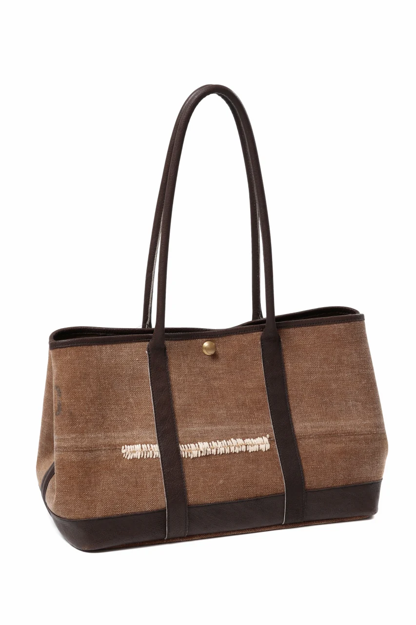 ierib GP Tote Bag / Vintage SAKABUKURO (BROWN) - Image 3