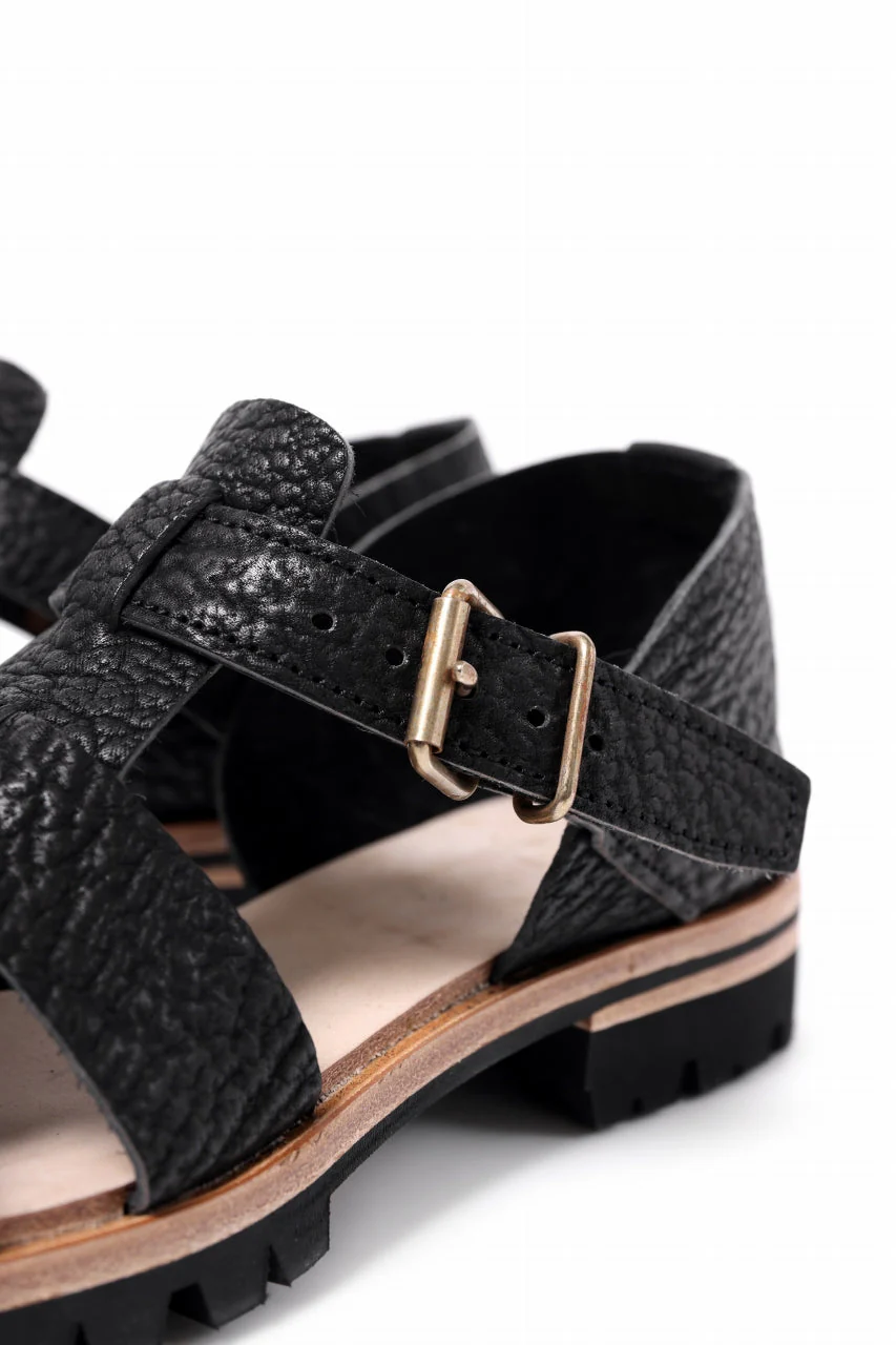 ierib Gurkha Sandals / Kesennuma Shark (BLACK) - Image 15