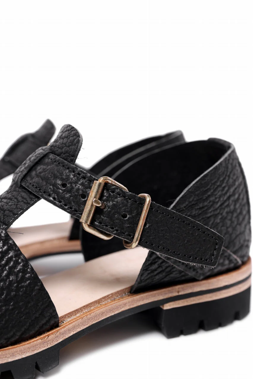 ierib Gurkha Sandals / Kesennuma Shark (BLACK) - Image 18