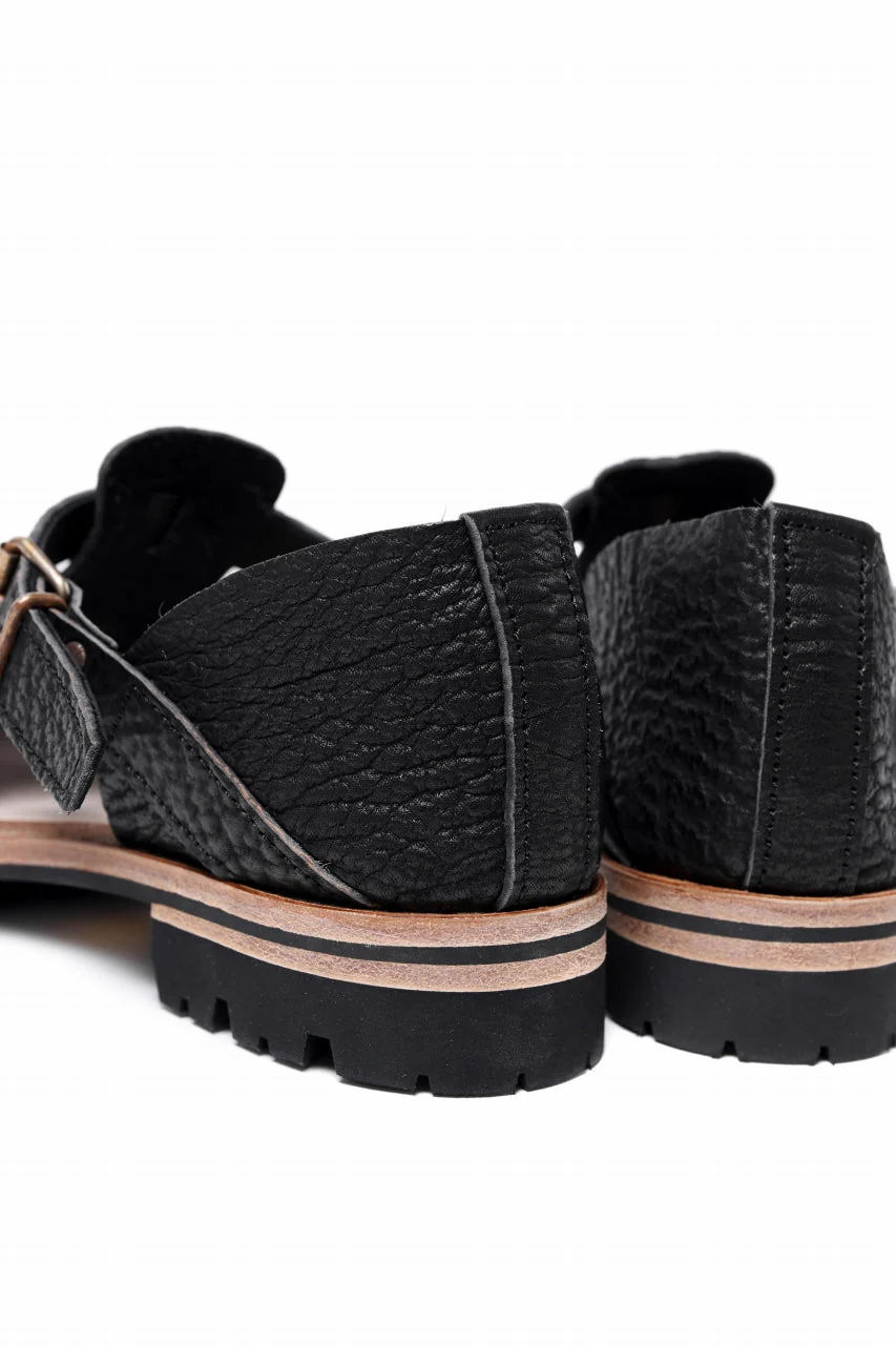 ierib Gurkha Sandals / Kesennuma Shark (BLACK) - Image 22