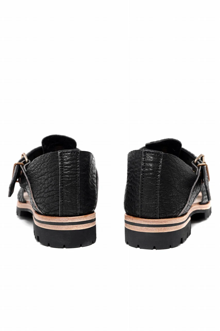 ierib Gurkha Sandals / Kesennuma Shark (BLACK) - Image 7