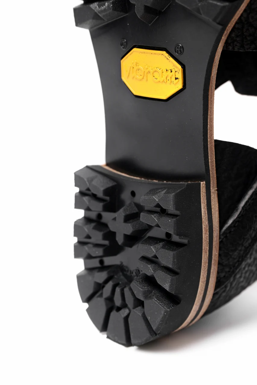 ierib gurkha shoes / kesennuma Shark (BLACK) - Image 29