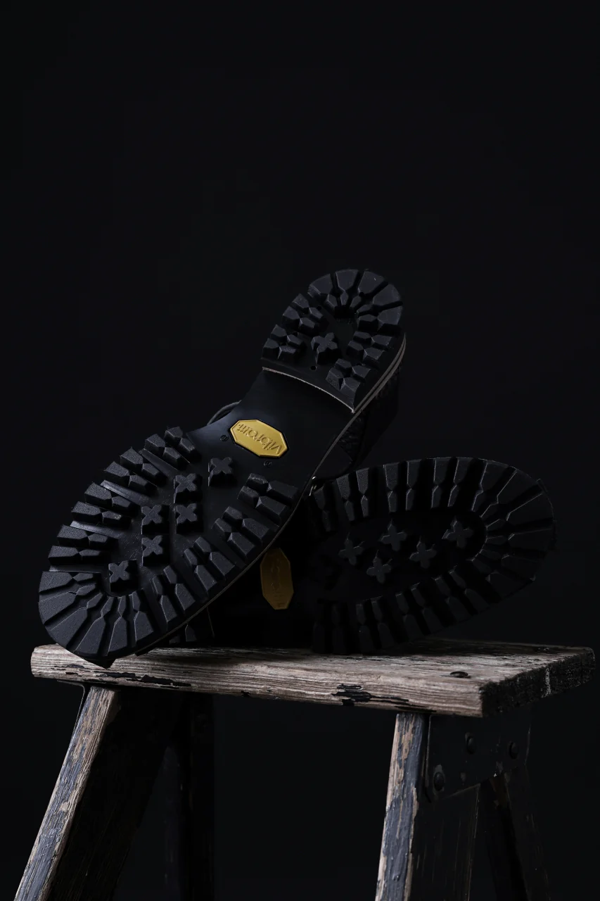 ierib gurkha shoes / kesennuma Shark (BLACK) - Image 41