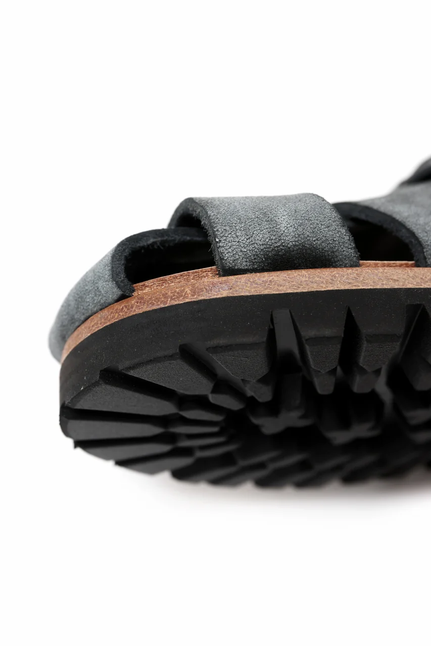 ierib gurkha shoes / White Waxy Horse Butt (BLACK) - Image 14