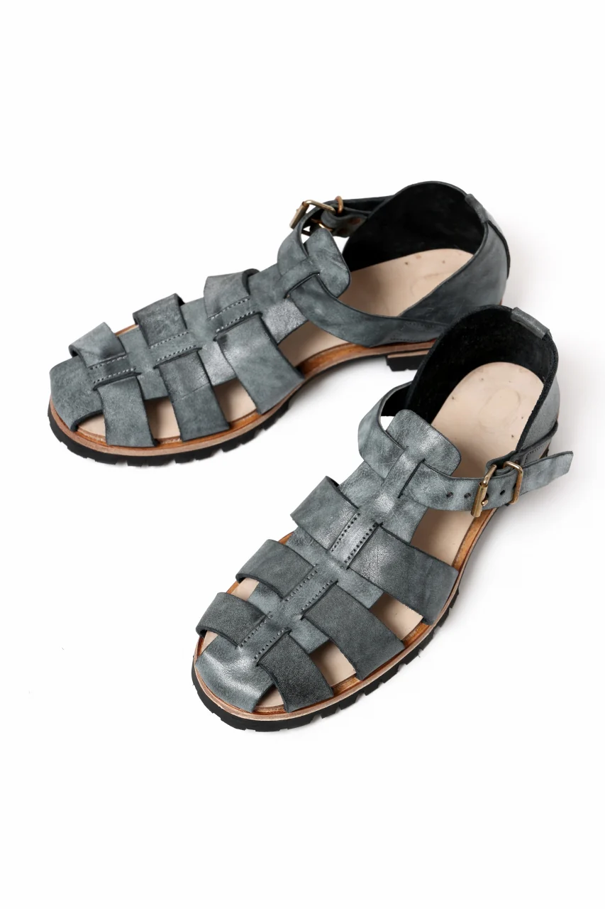 ierib gurkha shoes / White Waxy Horse Butt (BLACK) - Image 3