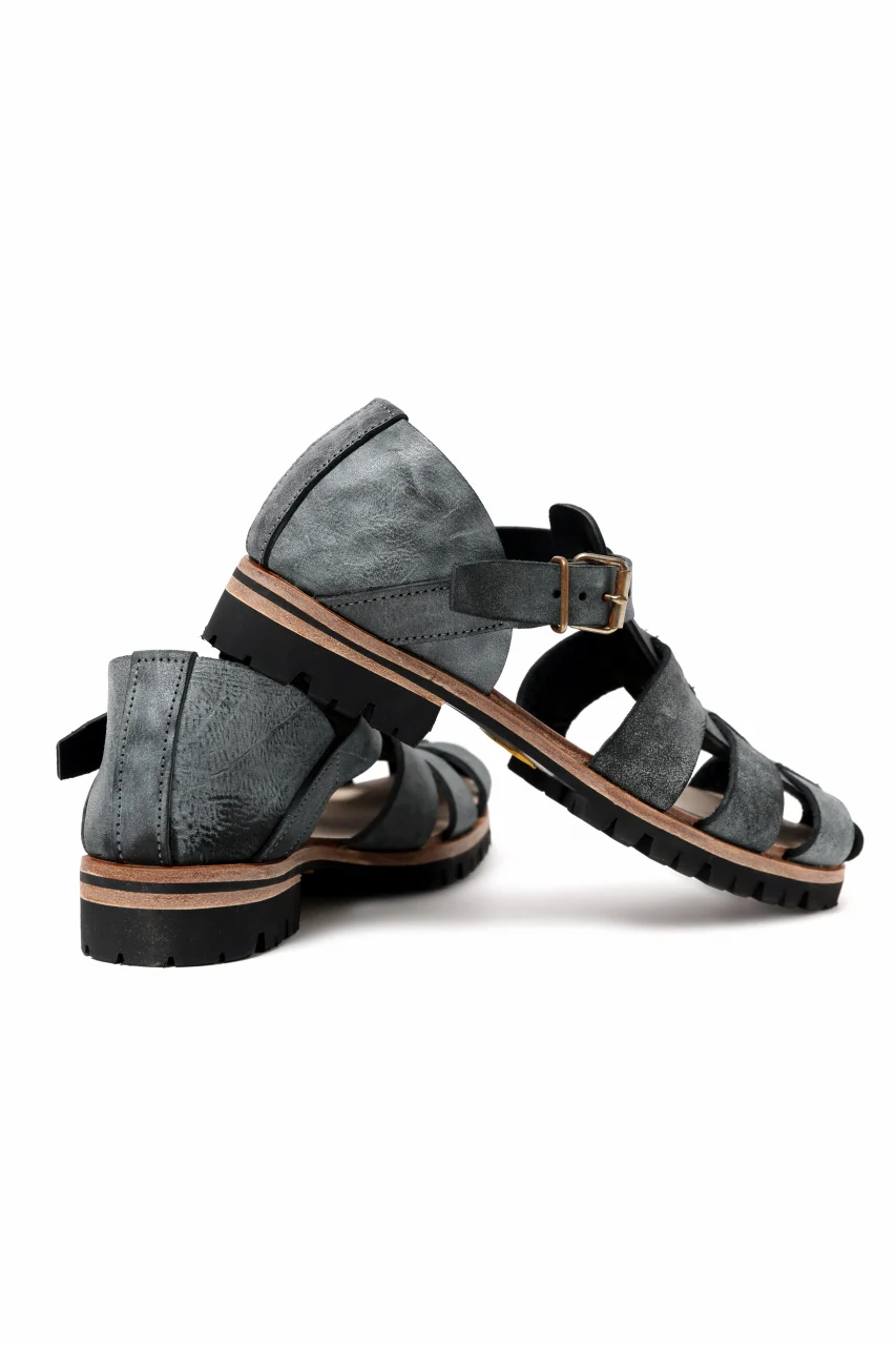ierib gurkha shoes / White Waxy Horse Butt (BLACK) - Image 9