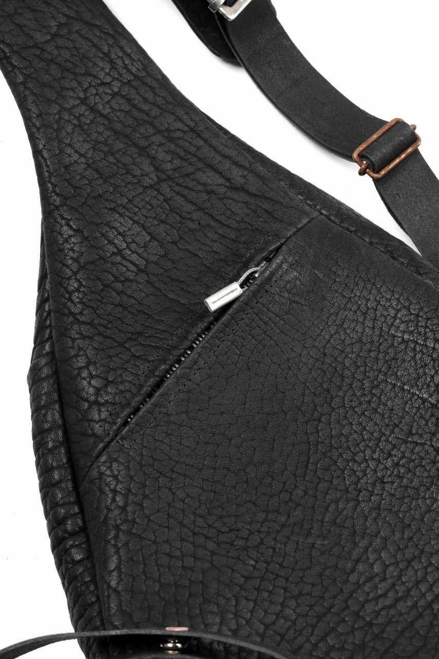 ierib Harness One Shoulder Bag / Rough Bull (BLACK) - Image 21