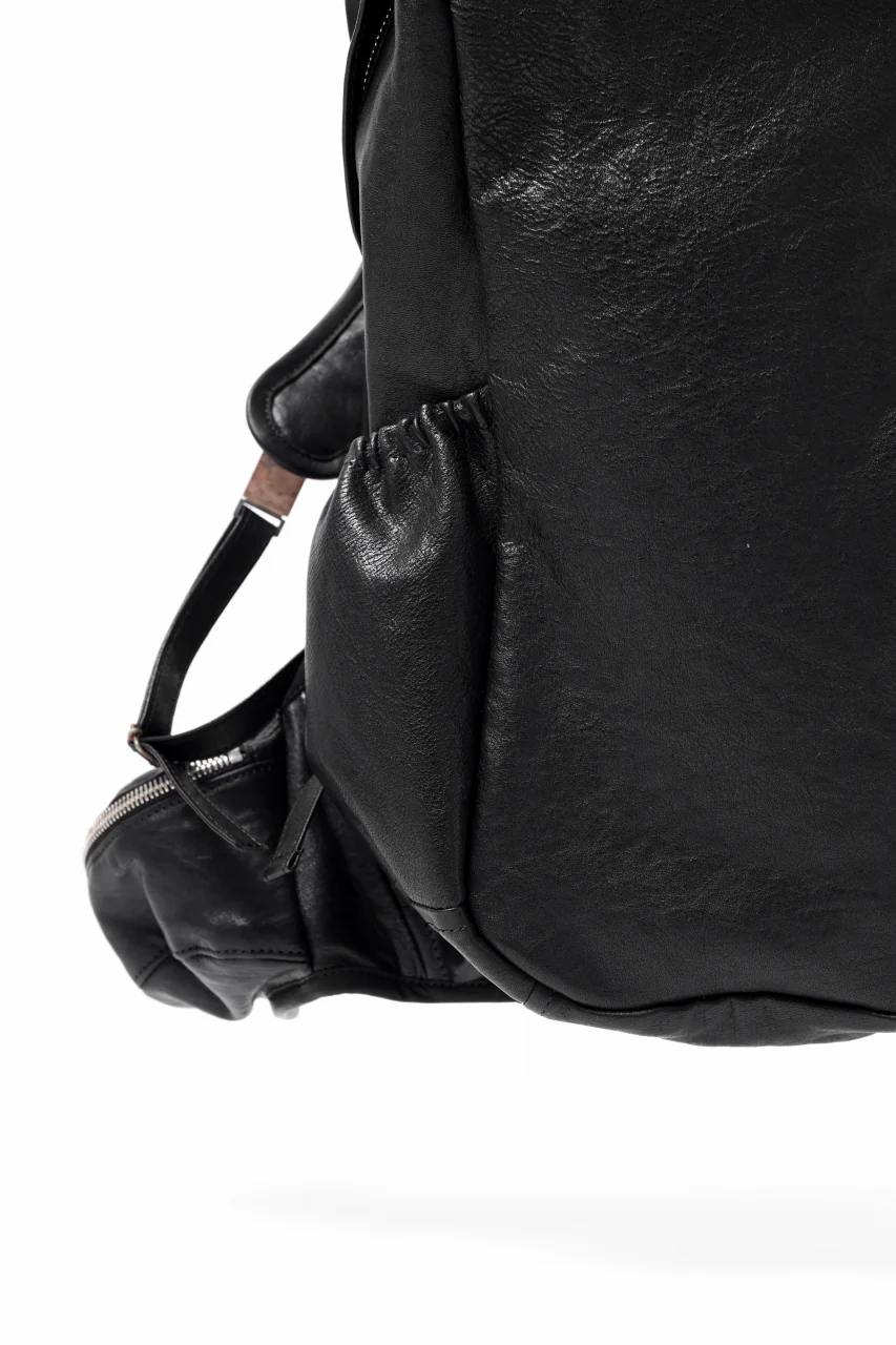 ierib NEW TRIO BACKPACK / FVT Oiled Horse(BLACK) - Image 16