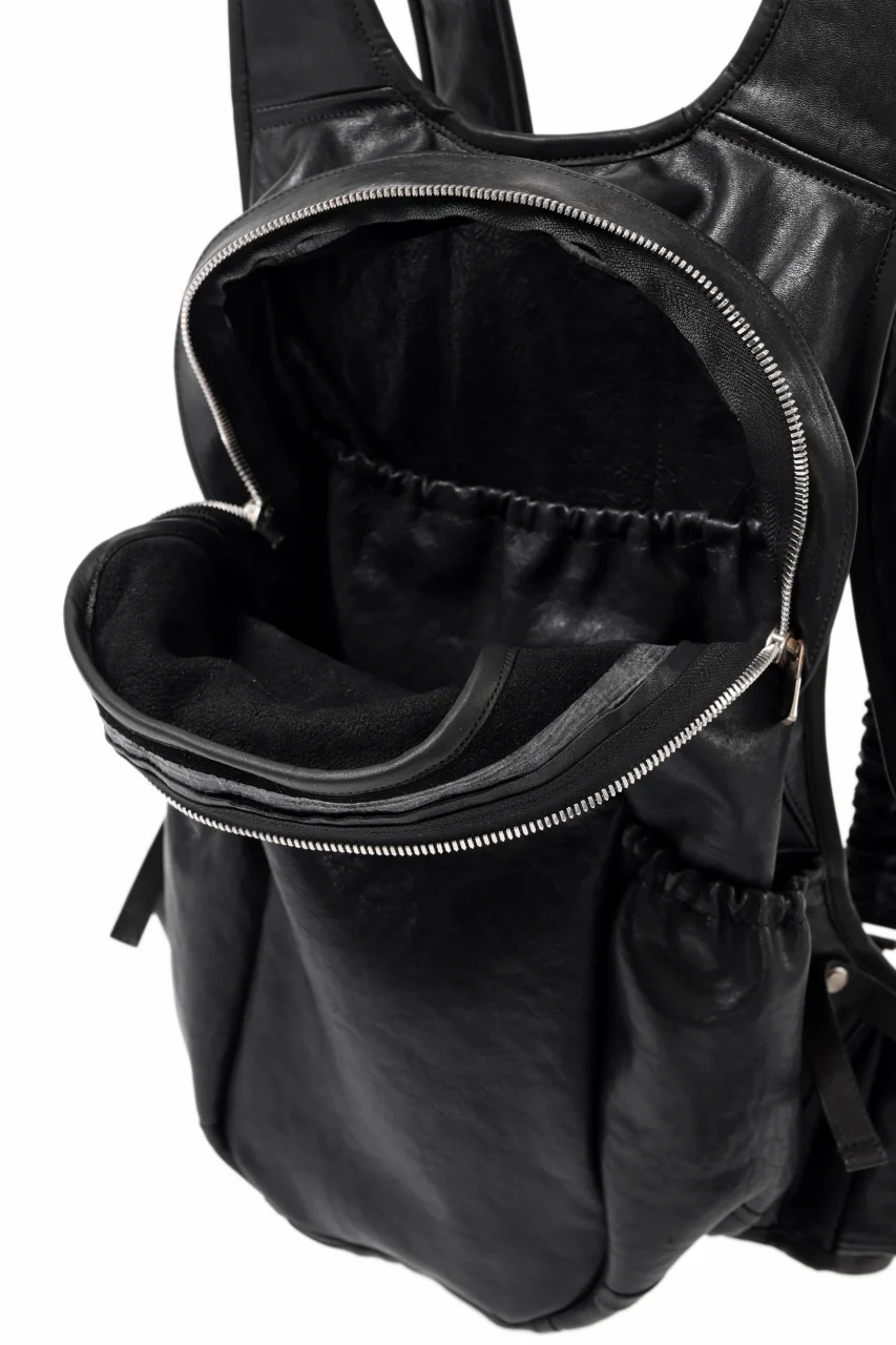 ierib NEW TRIO BACKPACK / FVT Oiled Horse(BLACK) - Image 19