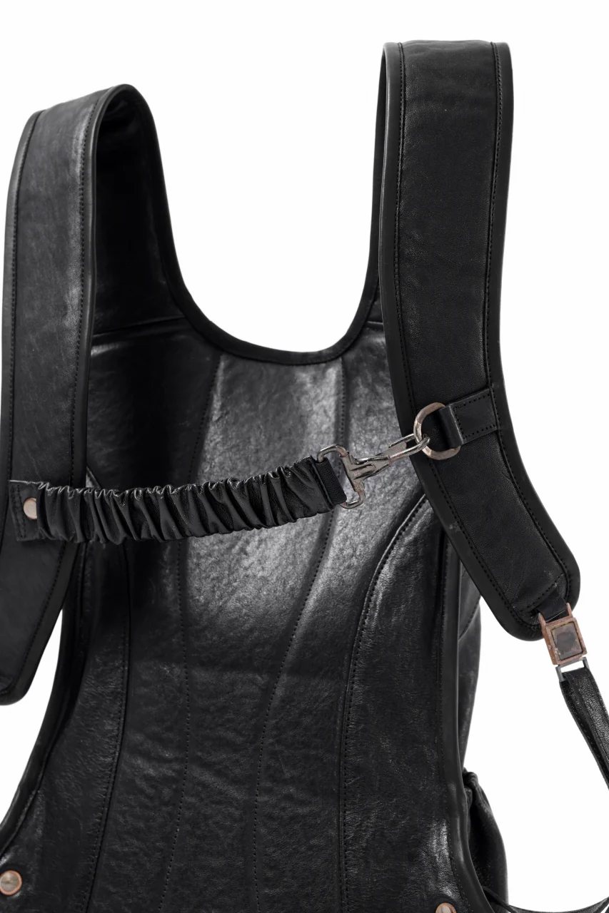 ierib NEW TRIO BACKPACK / FVT Oiled Horse(BLACK) - Image 24