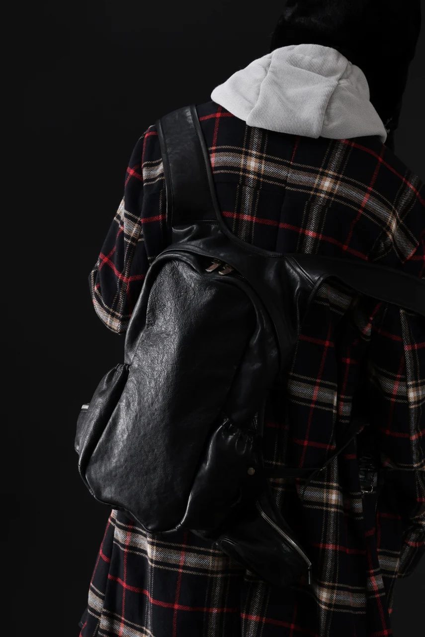 ierib NEW TRIO BACKPACK / FVT Oiled Horse(BLACK) - Image 28