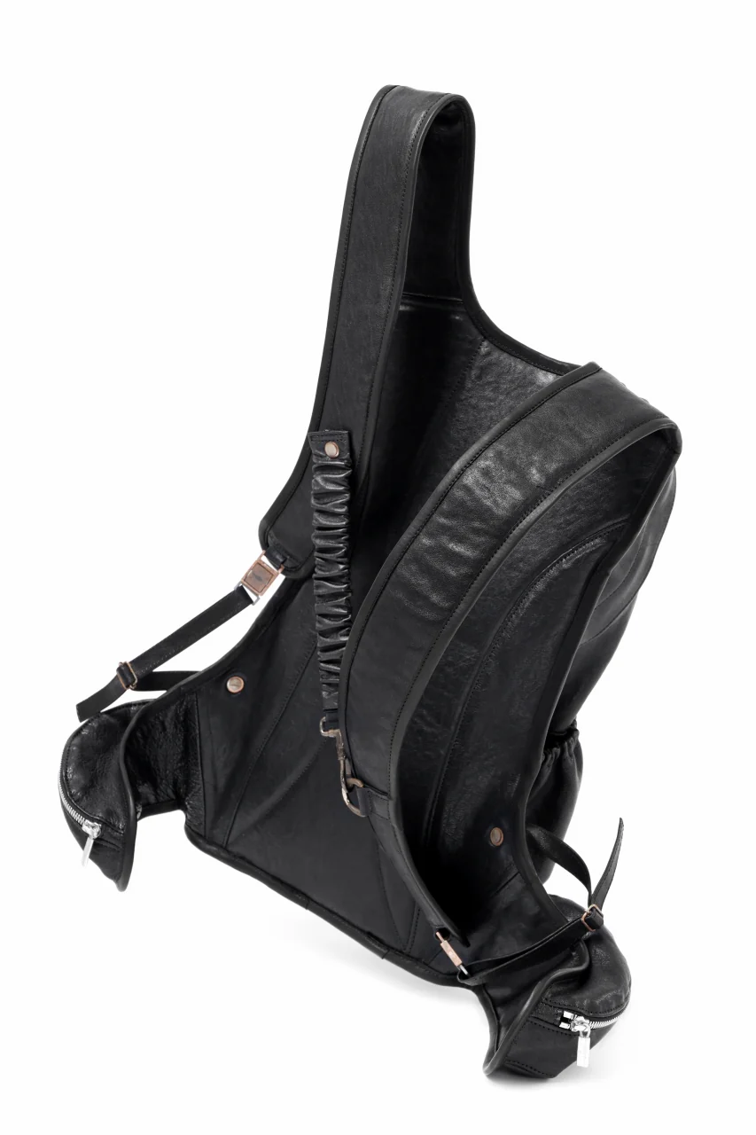ierib NEW TRIO BACKPACK / FVT Oiled Horse(BLACK) - Image 9
