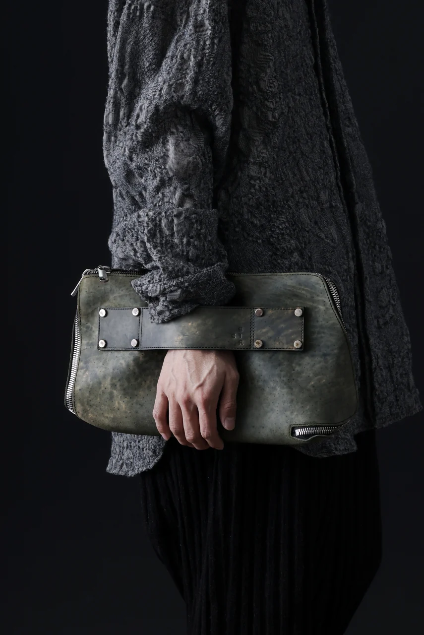 ierib onepiece clutch-bag / Marble Culatta (BLACK #A) - Image 19