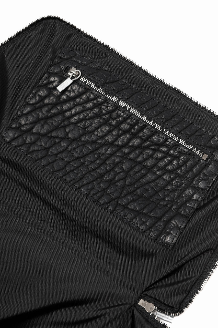 ierib onepiece clutch-bag / Rough Bull (BLACK) - Image 12