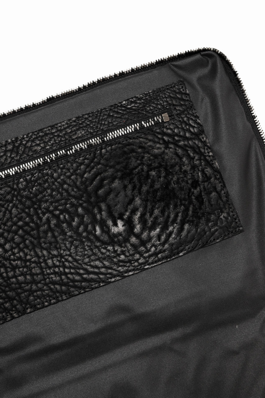 ierib onepiece clutch-bag / Rough Bull (BLACK) - Image 23