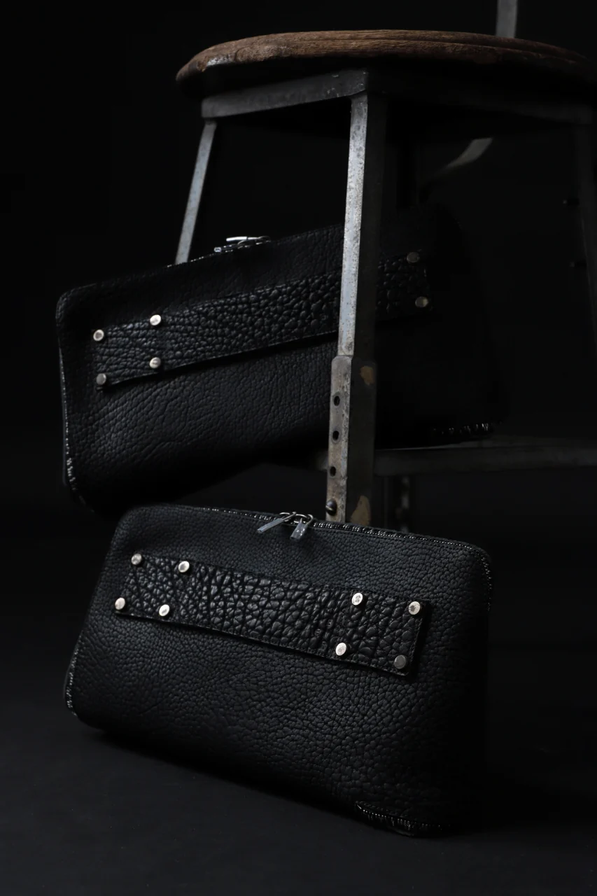 ierib onepiece clutch-bag / Rough Bull (BLACK) - Image 26