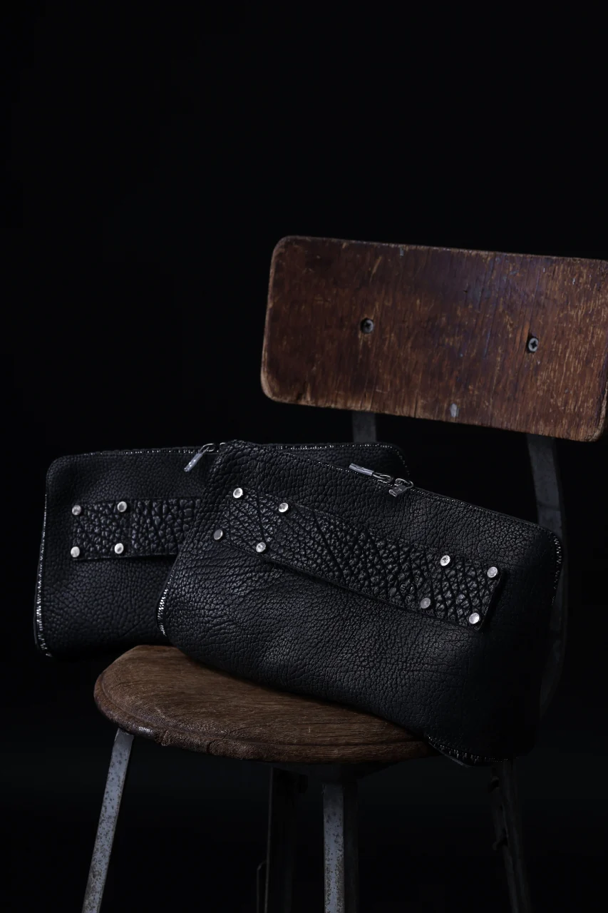 ierib onepiece clutch-bag / Rough Bull (BLACK) - Image 27