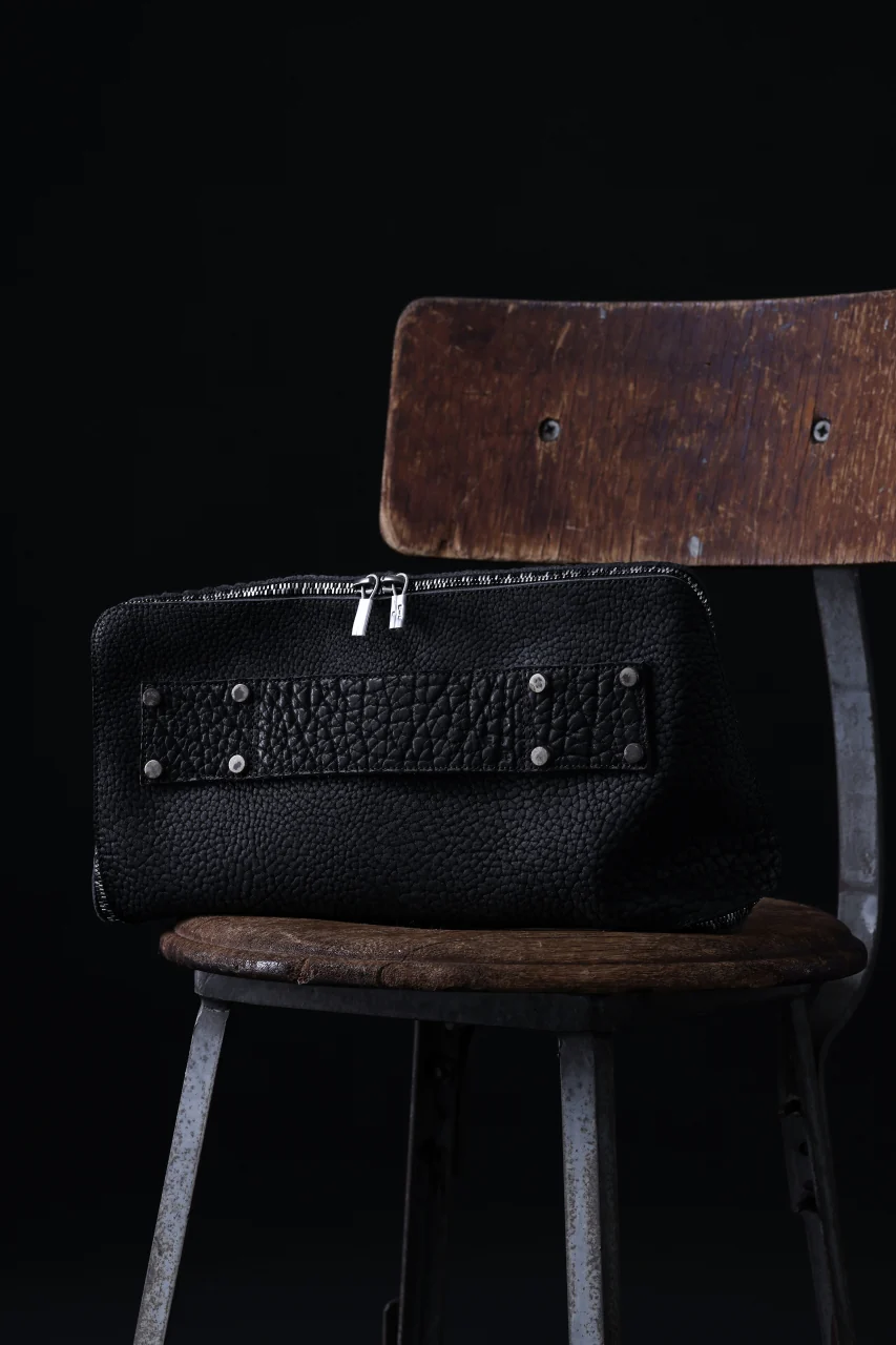 ierib onepiece clutch-bag / Rough Bull (BLACK) - Image 35