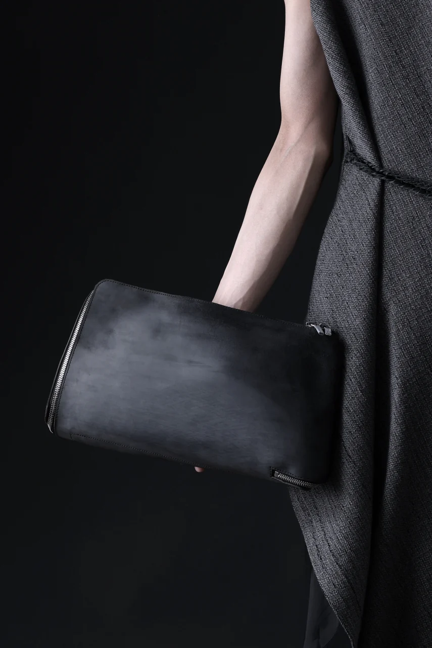 ierib onepiece clutch-bag / Shell Cordovan (MARBLE GREY #A) - Image 21