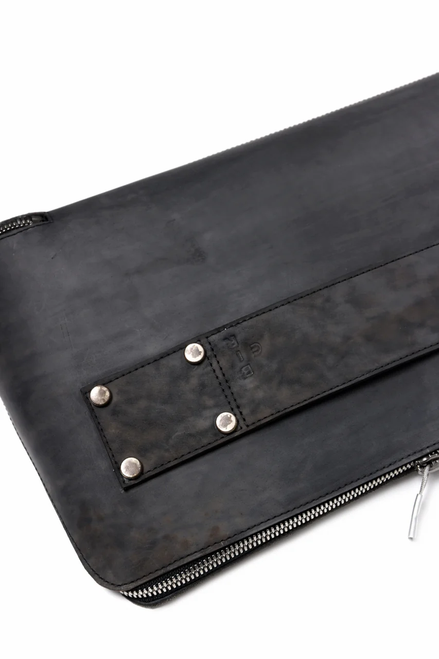 ierib onepiece clutch-bag / Shell Cordovan (MARBLE GREY #A) - Image 5