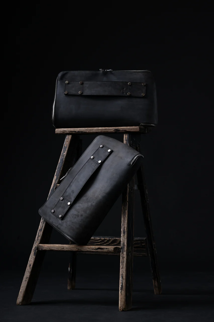 ierib onepiece clutch-bag / Shell Cordovan (MARBLE GREY #B) - Image 19