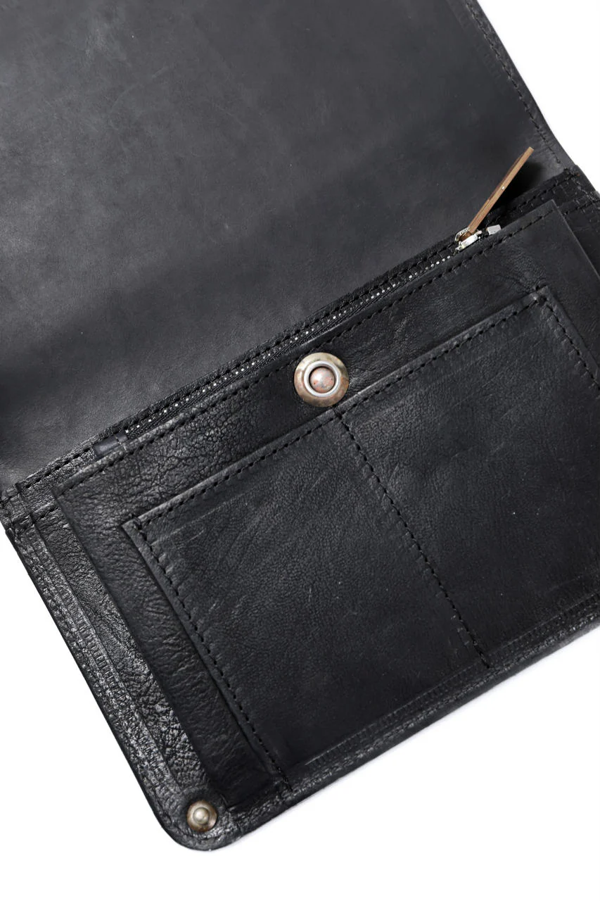 ierib Removal Long Wallet / Guidi Fiore (BLACK) - Image 14