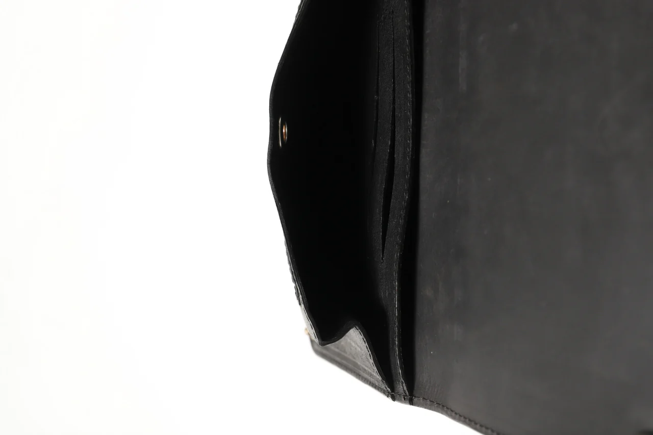 ierib Removal Long Wallet / Guidi Fiore (BLACK) - Image 16