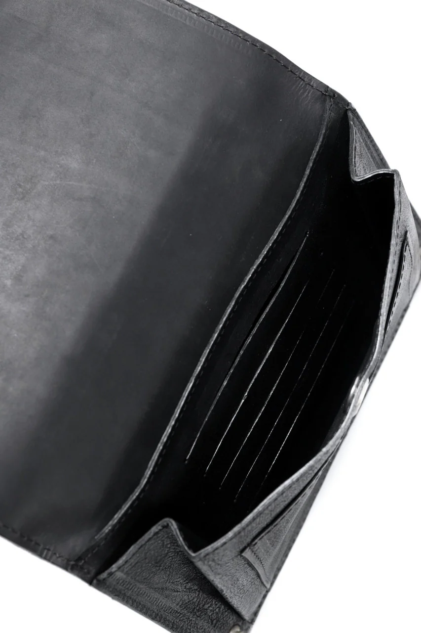 ierib Removal Long Wallet / Guidi Fiore (BLACK) - Image 17