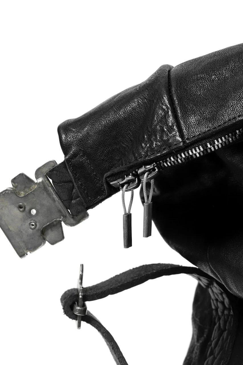 ierib roll top ruck sack #2 / FVT Oiled Horse (BLACK) - Image 23