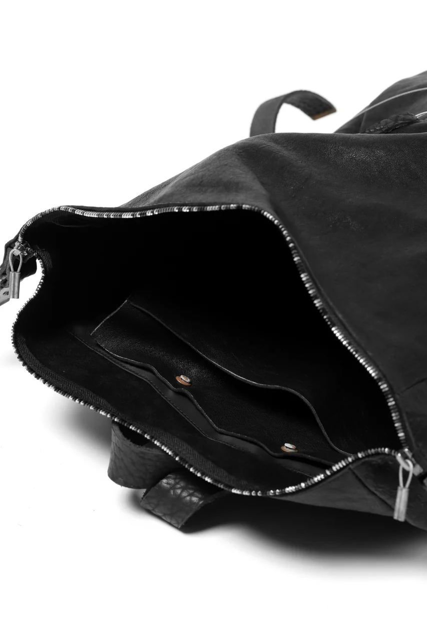 ierib roll top ruck sack #2 / FVT Oiled Horse (BLACK) - Image 27