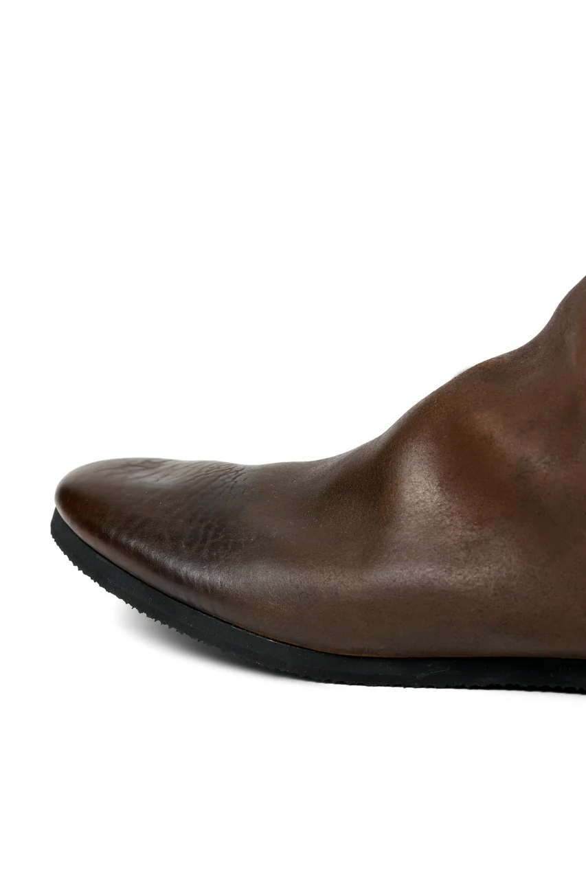 ierib slip on shoes / Roughout Cordovan (BROWN) - Image 16