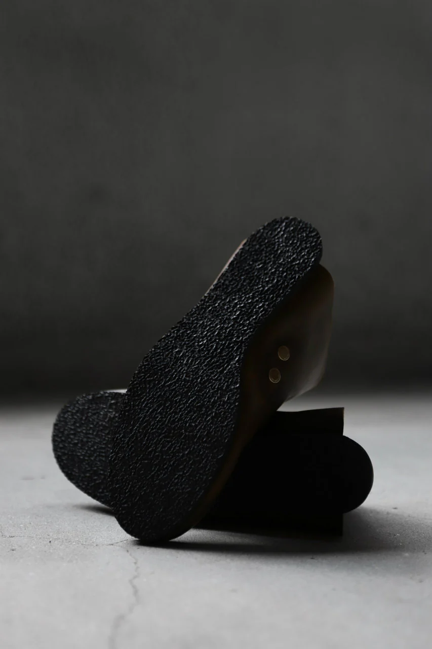 ierib slip on shoes / Roughout Cordovan (BROWN) - Image 30