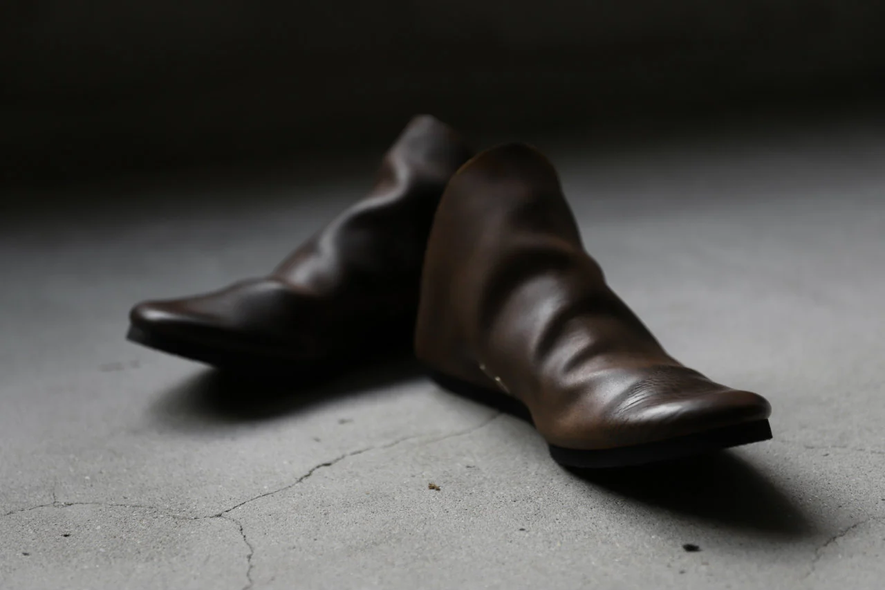 ierib slip on shoes / Roughout Cordovan (BROWN) - Image 34