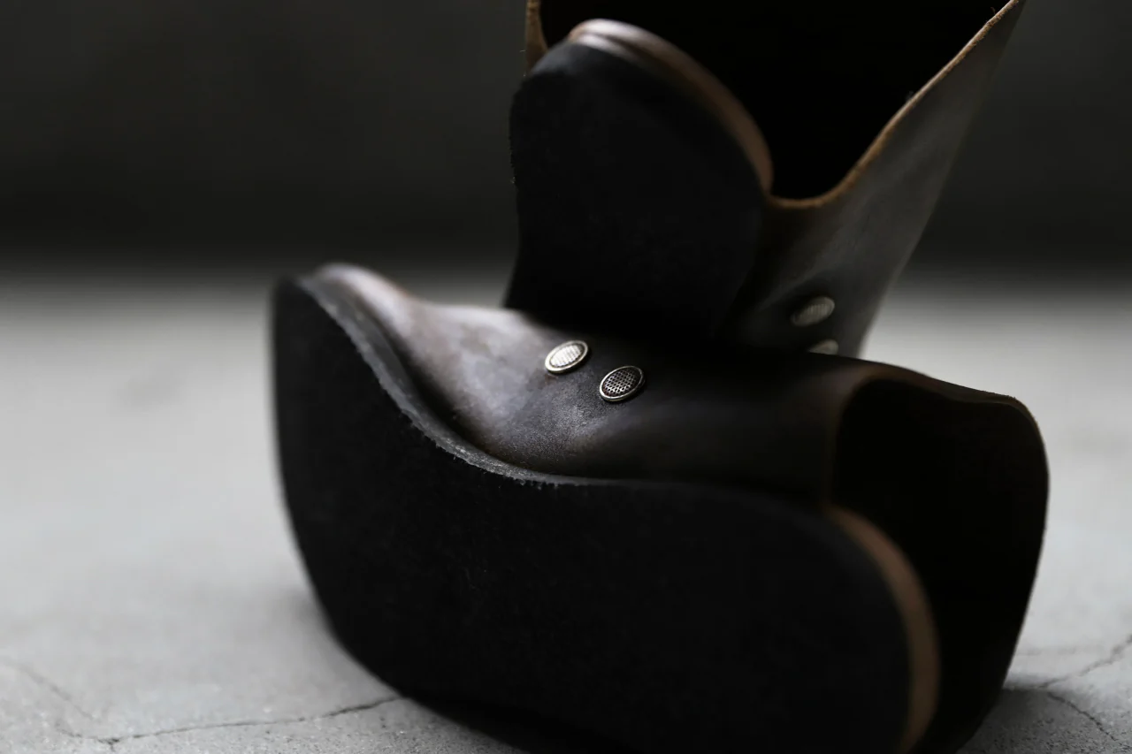 ierib slip on shoes / Roughout Cordovan (BROWN) - Image 46