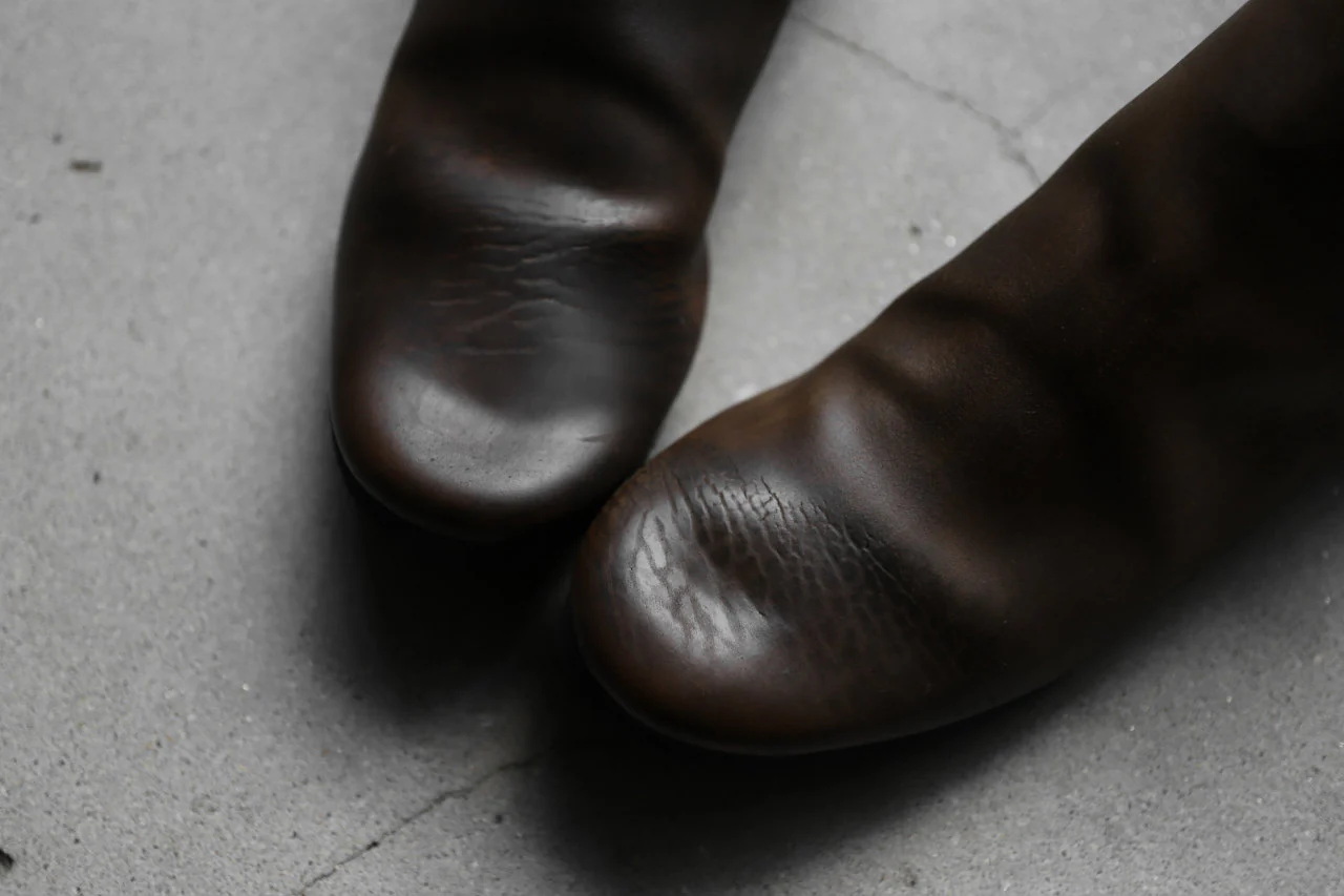 ierib slip on shoes / Roughout Cordovan (BROWN) - Image 50