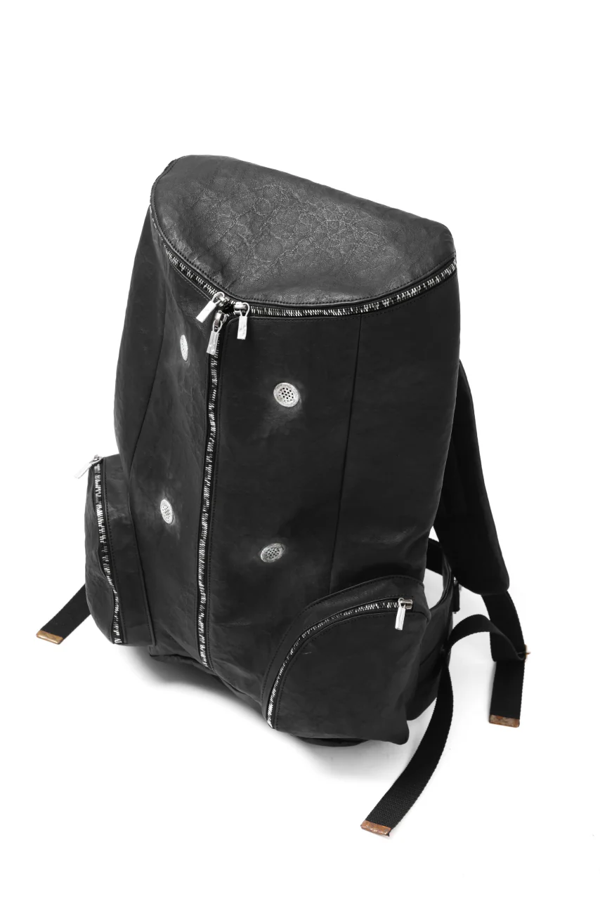 ierib NEW SMAT RUCKSACK / DYNEEMA Leather (BLACK) - Image 10