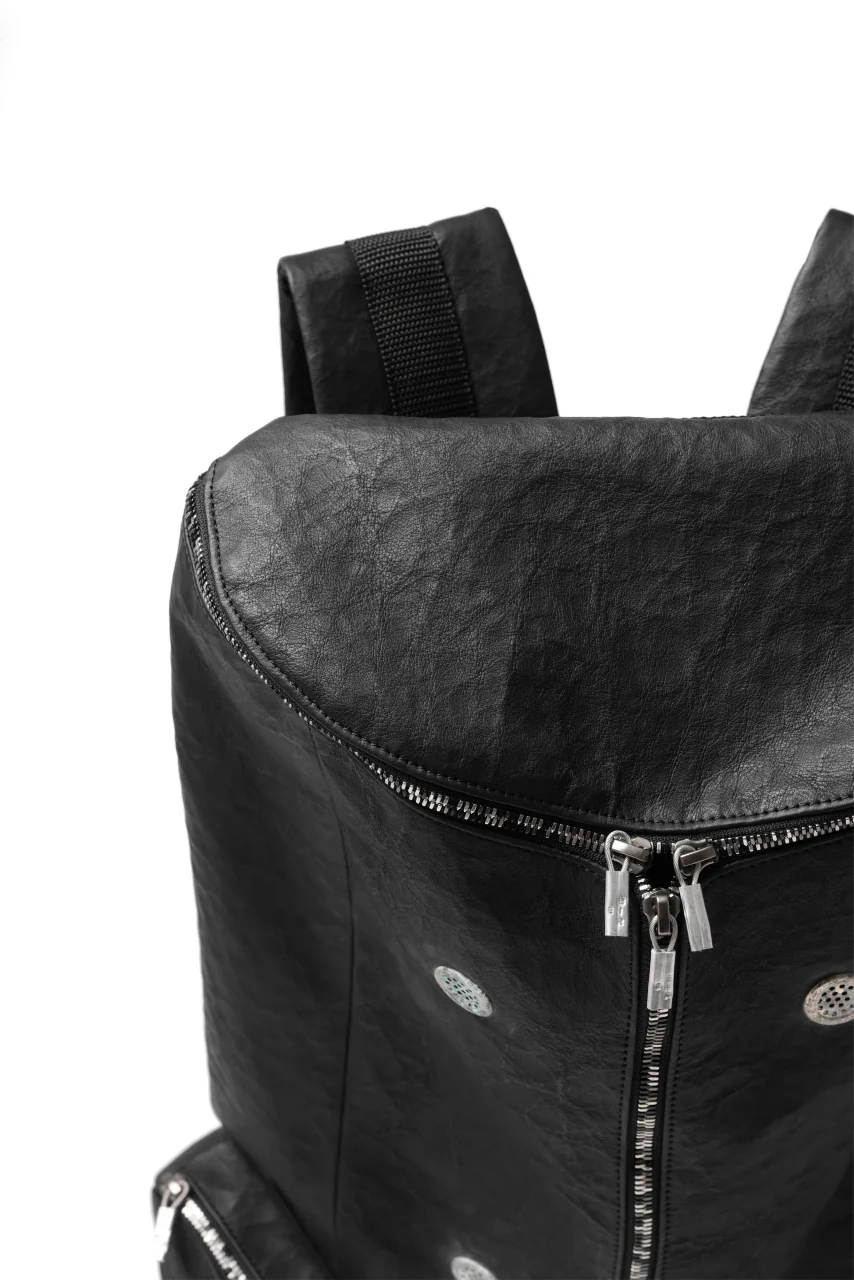 ierib NEW SMAT RUCKSACK / DYNEEMA Leather (BLACK) - Image 12