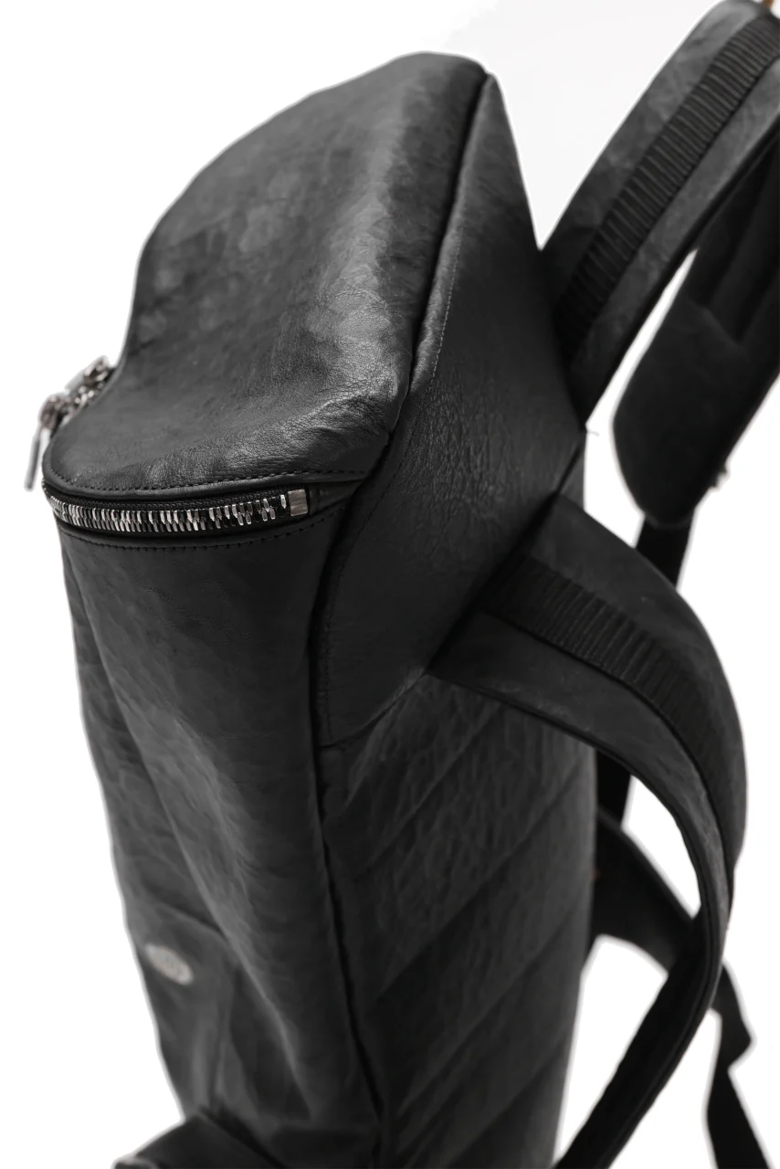 ierib NEW SMAT RUCKSACK / DYNEEMA Leather (BLACK) - Image 17