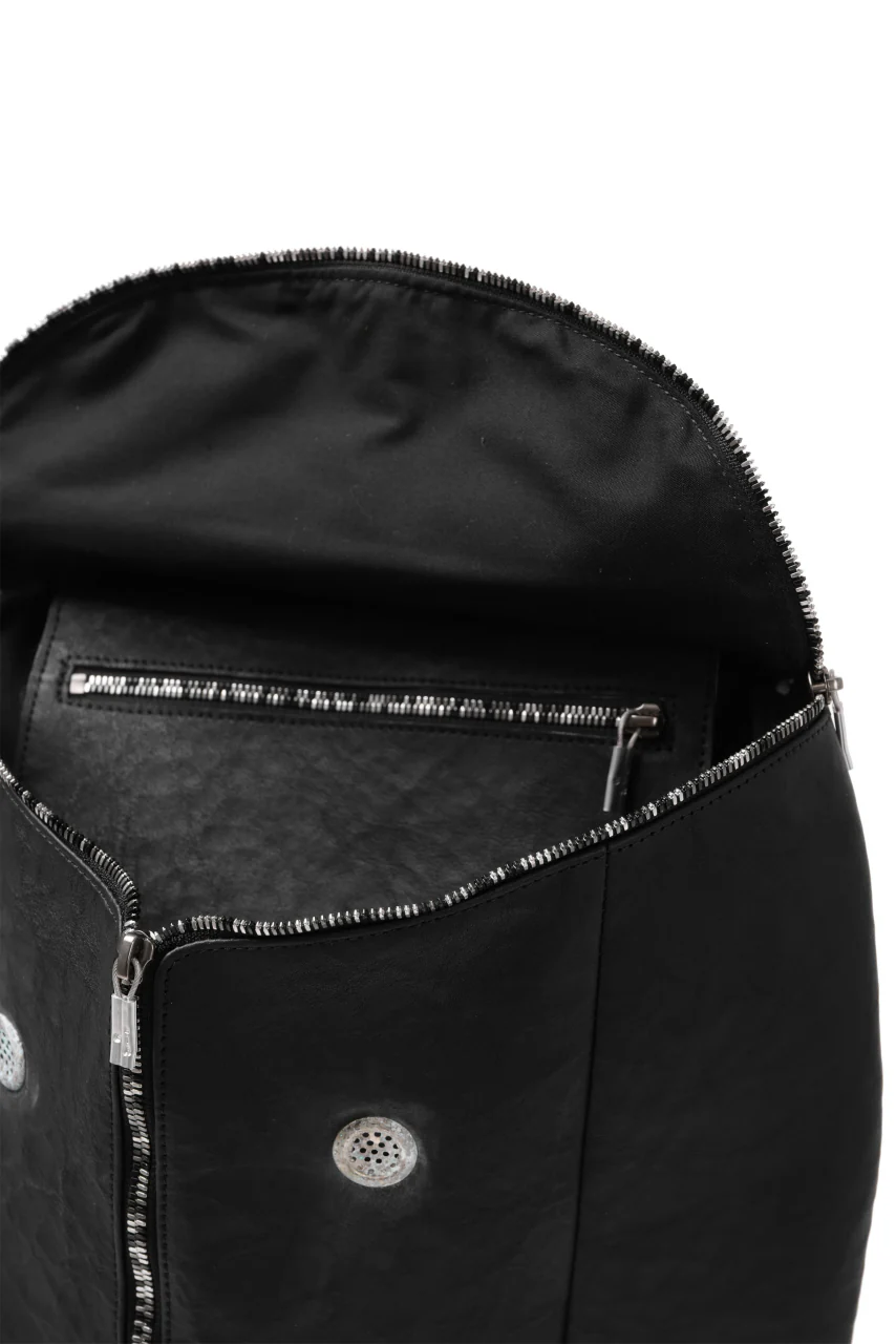 ierib NEW SMAT RUCKSACK / DYNEEMA Leather (BLACK) - Image 24