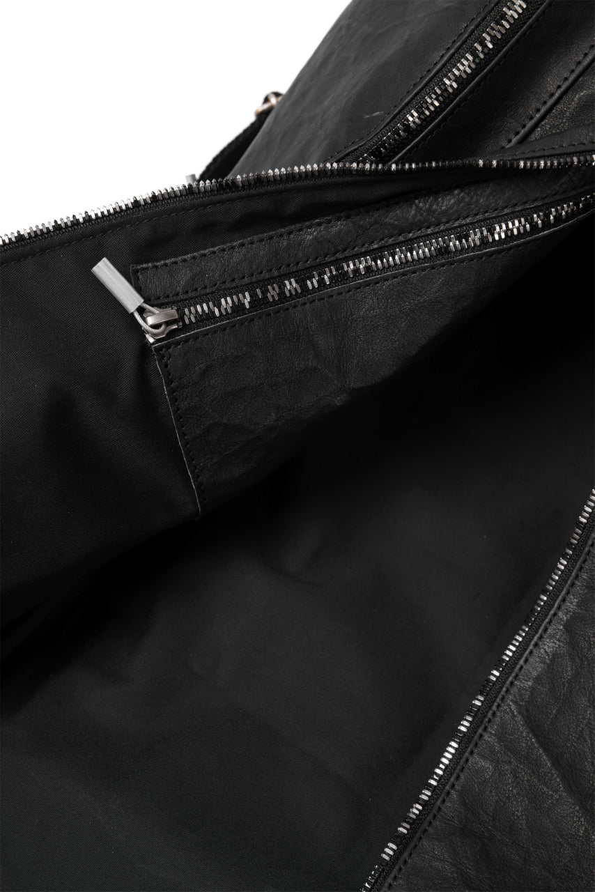ierib NEW SMAT RUCKSACK / DYNEEMA Leather (BLACK) - Image 26