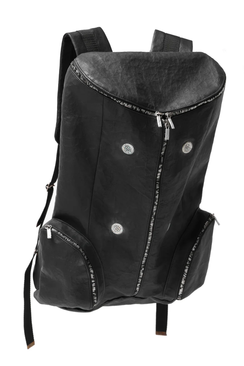 ierib NEW SMAT RUCKSACK / DYNEEMA Leather (BLACK) - Image 5