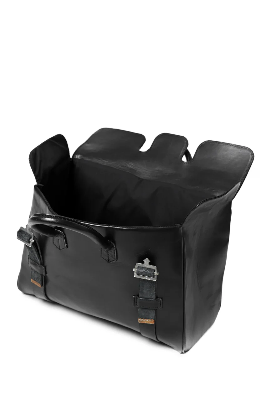 ierib VOYGER 30 HAND BAG / smooth horse leather (BLACK) - Image 13