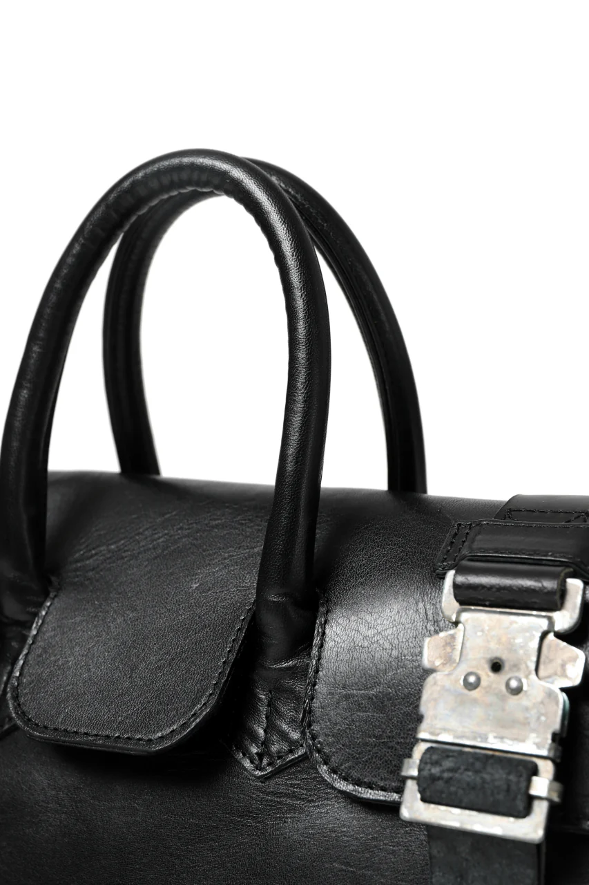 ierib VOYGER 30 HAND BAG / smooth horse leather (BLACK) - Image 17