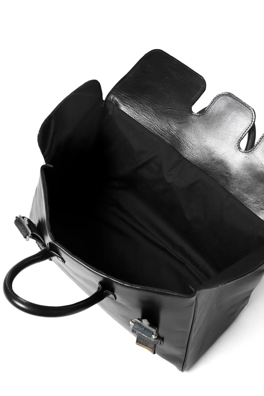 ierib VOYGER 30 HAND BAG / smooth horse leather (BLACK) - Image 22