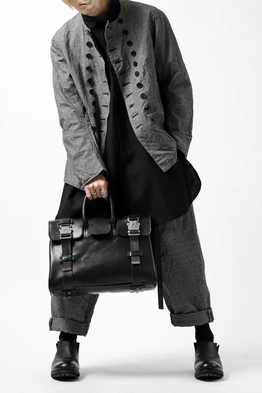 ierib VOYGER 30 HAND BAG / smooth horse leather (BLACK) - Image 3
