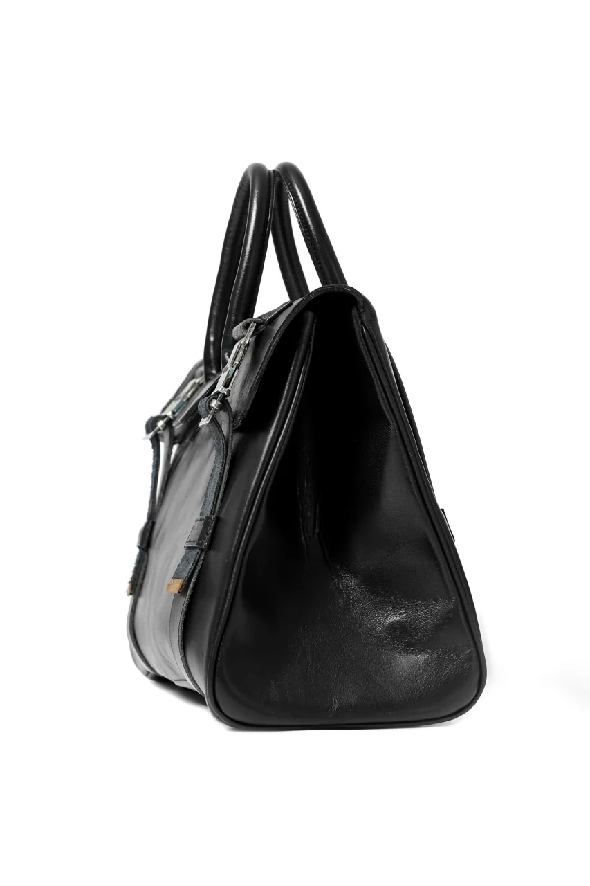 ierib VOYGER 30 HAND BAG / smooth horse leather (BLACK) - Image 9