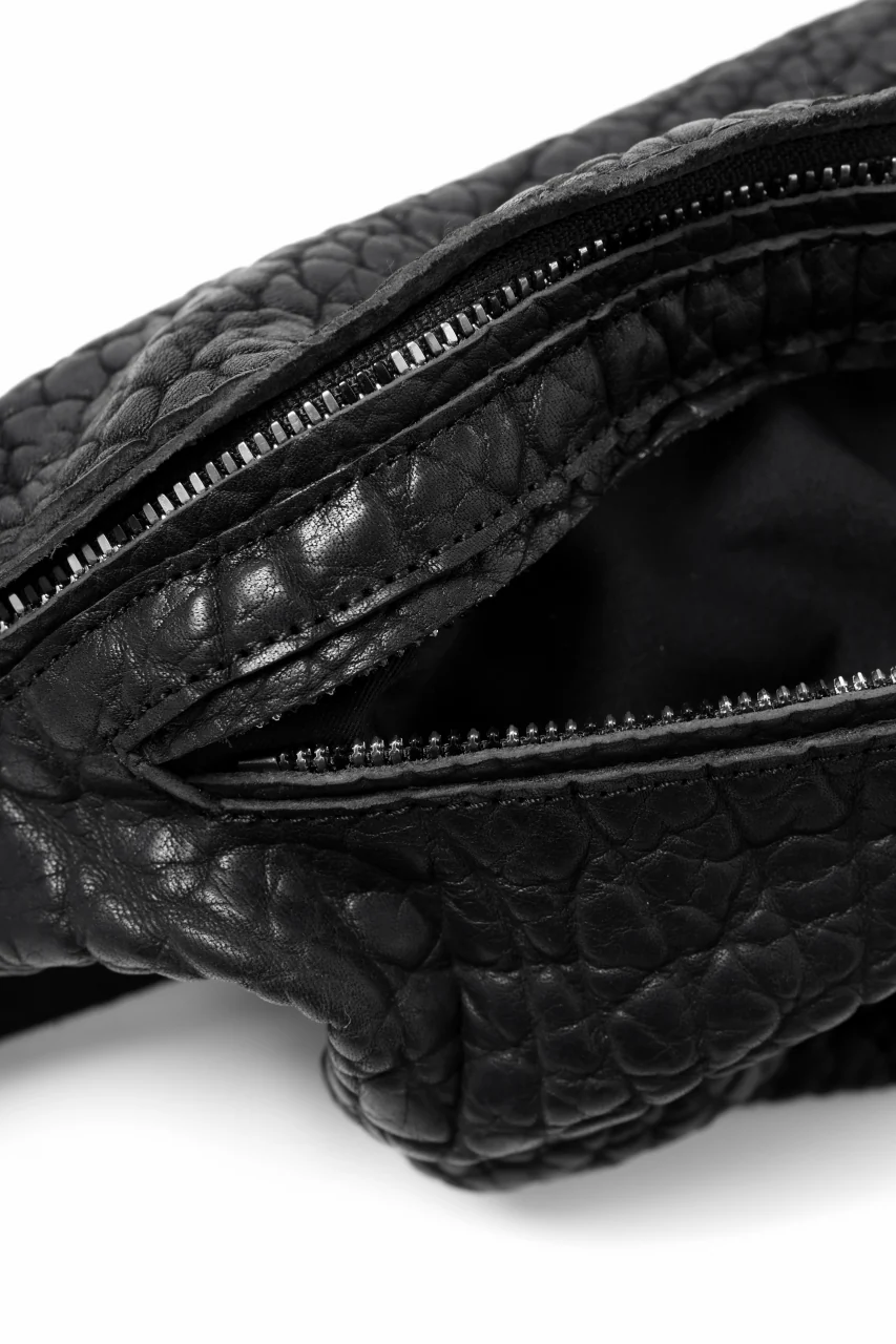 ierib WAIST SHOULDER BAG / Rough Bull (BLACK A) - Image 10